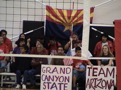 Proud and Rowdy Arizonan supporters