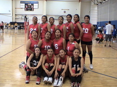 Team AZ posing after shutting out the Eastern Door of Mohawks